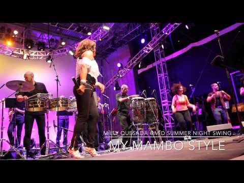 Milly Quesada Performs @ Lincoln Center's Mid Summer Night Swing!