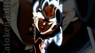 Goku Ultra Instinct 4K Edit WhatsApp Status Goku V