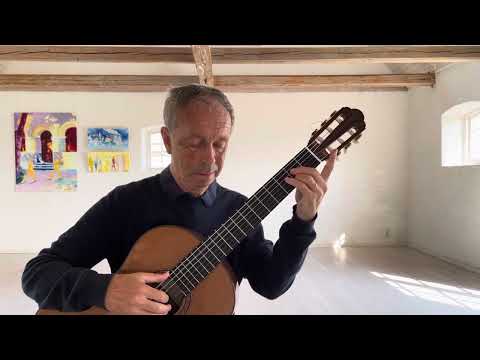 Most beautiful classical guitar pieces : Capricho Árabe by Tárrega . Göran Söllscher,guitar.