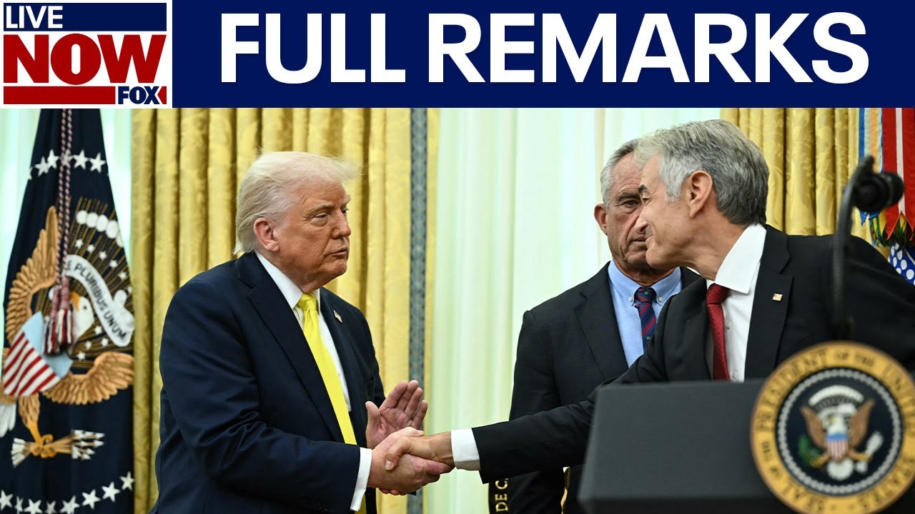 President Trump swears in Dr. Oz, discusses Iran & migrants | LiveNOW from FOX