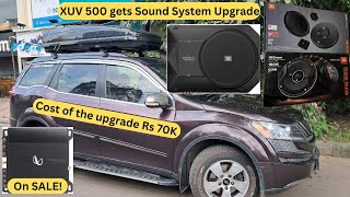 XUV500 Sound System Upgrade worth 70K | JBL Club 605 CSQ GTO 629 Basspro SL | Infinity Primus 600 4A
