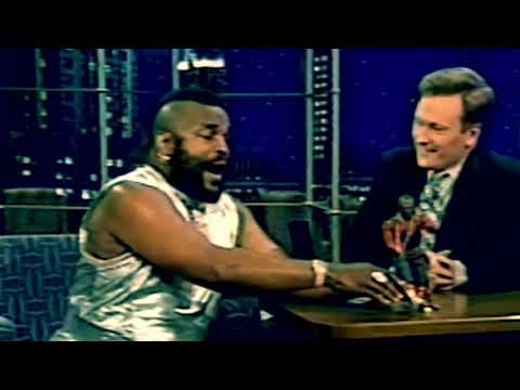 Mr T Appeared on Conan, AND THEN THIS HAPPENED....