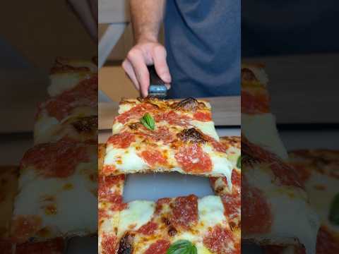 Grandma Pizza #pizza #pizzalover #pizzatime #pizzeria #chef #cooking #yummy #delicious #tasty #yum