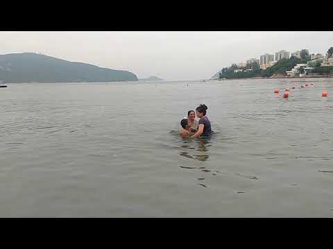 Lally Beach with family 001