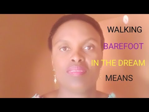 walking barefoot in the dream @rosaliamavulu