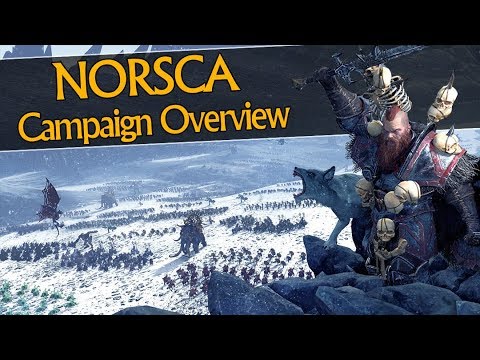 NORSCA - Campaign Overview (Total War: Warhammer)