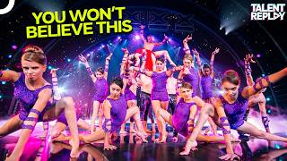 A World Champion Trained 17 Acrobats... The Result Was ABSOLUTE Madness | America's Got Talent