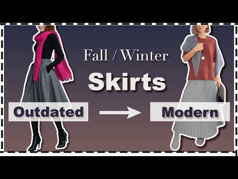 7 Modern Skirts for Fall/Winter and MISTAKES to Avoid (24 Easy Looks That Always Work)