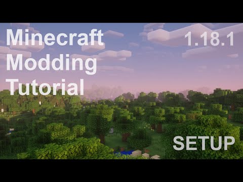 Minecraft 1.18: Modding Tutorial / Guide - Setting Up IntelliJ with forge