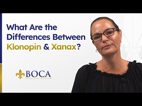 What Are the Differences Between Klonopin & Xanax?