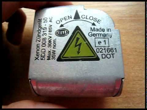 Hella 5DD 008 319-50 Xenon Igniter | Bulb Holder D2S D2R