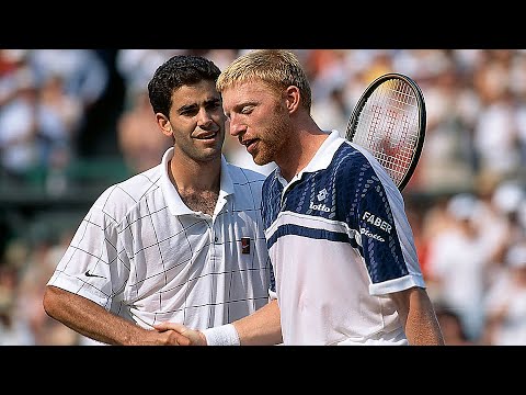 Pete Sampras vs Boris Becker 1995 Wimbledon Final Highlights