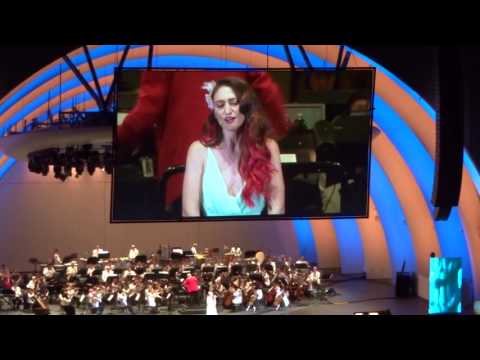 Sara Bareilles as Ariel - Part Of Your World Reprise (Little Mermaid Live at Hollywood Bowl 6/4/16)