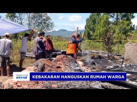 POLRES MAMASA POLDA SULAWESI BARAT PADAMKAN API