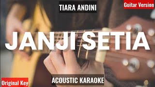 Download lagu Janji Setia - Tiara Andini (KARAOKE AKUSTIK) Instrumental Karaoke mp3