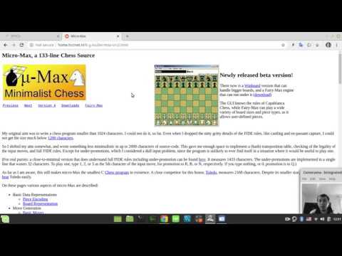 Chess programming CRASH COURSE | inspired by Micro-Max chess engine by H.G. Muller