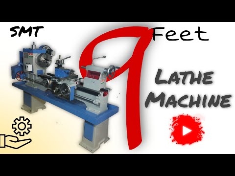9 Feet Lathe Machine