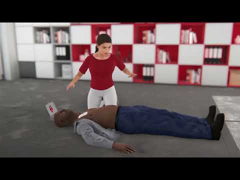Hands-Only CPR with an AED – Man