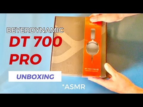 Beyer DT-700 Pro X Headphones Unboxing (ASMR)