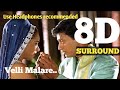 Velli Malare 8D Bass Booted Songs Jodi A R Rahman Tamil 8d Music Official 8D Songs