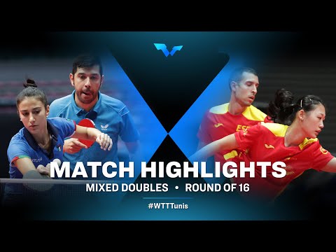 Piccolin Giorgia/Stoyanov Niagol vs Xiao Maria/Robles Alvaro | WTT Contender Tunis | XD | R16