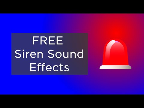 FREE Siren Sound Effects
