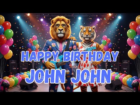 JOHN JOHN Happy Birthday Song - Happy Birthday to John John