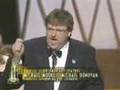 MICHAEL MOORE winning an Oscar�� for Bowling for.
