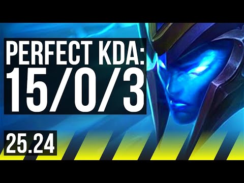 KALISTA & Soraka vs EZREAL & Karma (ADC) | Perfect KDA: 15/0/3 | KR Challenger | 25.24