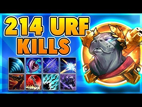 *URF MOVIE* NON STOP URF ACTION (INSANE HEXAKILL) - BunnyFuFuu Full Gameplay