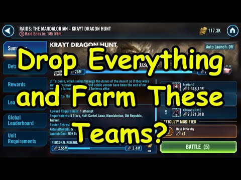 Drop Everything for the Krayt Raid?