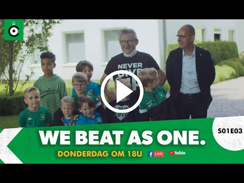 WE BEAT AS ONE | Jeugdspelers bezoeken Brugse burgemeester De fauw
