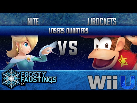 FFIX Smash 4 LOSERS QUARTERS - NiTe (Rosalina) vs JJROCKETS (Diddy Kong)
