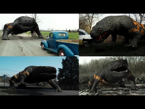 Gila! [2012] - Giant Gila Monster Screen Time