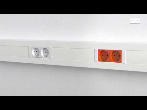 Montaż kanałów Rapid 45 2 - OBO Bettermann