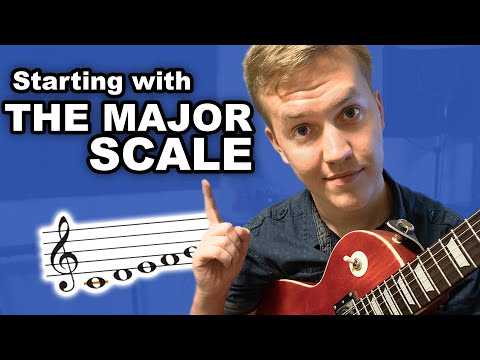 How to Find the Notes in a Major Scale - The FIRST THING to Learn!