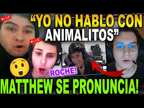 😮MATTHEW SE PRONUNCIA!😮 BENJAZ Y MANDY LE PREGUNTAN AL GOTTO POR SU PICANTE ROCHE CON PARKER!