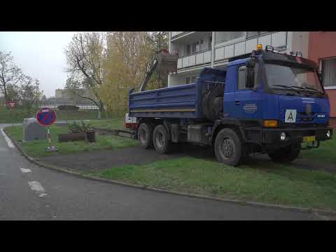 Rekonstrukce v ulici Mostecká