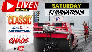 LIVE Saturday Eliminations - Funny Car Chaos Classic | Nitro Chaos | T