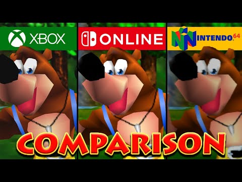 Banjo-Kazooie Graphics Comparison (N64 vs. Xbox vs. Switch)
