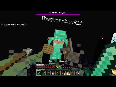Minecraft Speedrunner vs 1 hunter (Stronghold Speedrun)
