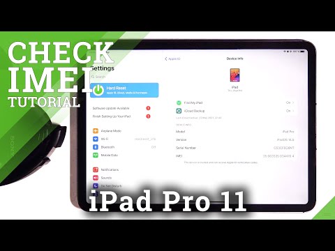 How to Locate IMEI Number in iPad Pro 11 - Check Out iPad's Serial Number