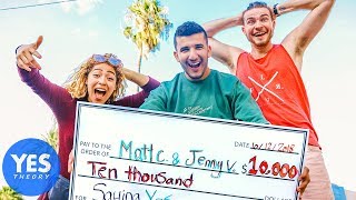 GIVING STRANGERS $10,000 TO QUIT THEIR JOBS