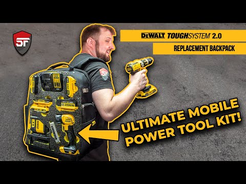 The DeWalt Backpack is the IDEAL Power Tool Organisation Solution!