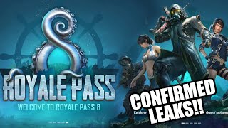 Pubg mobile season 8 royal pass all rewards - RUclip - 