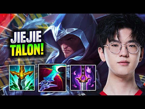 JIEJIE IS SO GOOD ON TALON! - EDG JieJie Plays Talon Jungle vs Wukong! | Season 2022