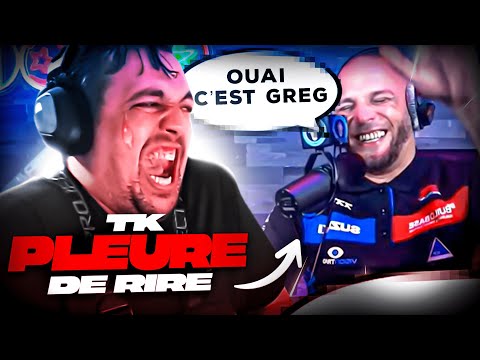 TK PLEURE DE RIRE SUR BASSEM (OUAI C'EST GREG) 😂 DANSE DU LOGOBI EN LIVE 🕺- BEST OF THEKAIRI78