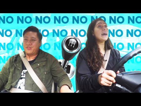 People Try Driving Stick Shift For The First Time