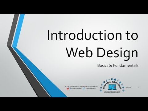 Introduction to Web Design - Fundamentals & Basics