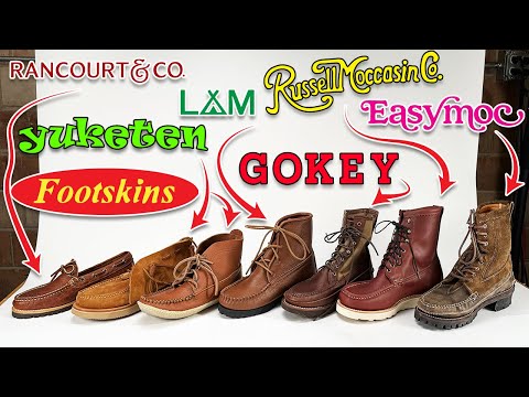(Top 7) Ultimate moc toe Guide! What’s the best Moccasin Boot? - $3000 of Russell, Gokey, Rancourt